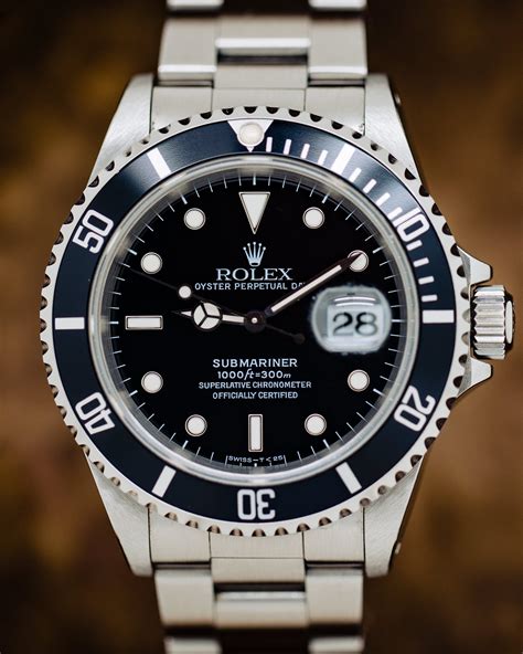 prezzi rolex submariner 1996|rolex submariner 16610 year.